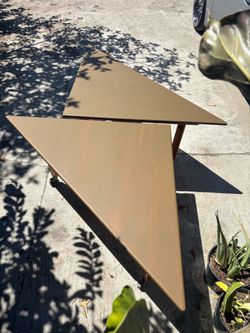Triangle Tables solid wood