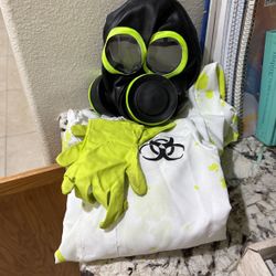 Hazmat Girls Halloween Suit
