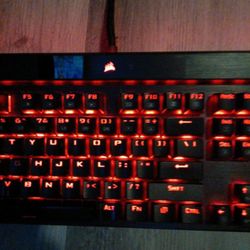 K100 RGB Optical Mechanical Gaming Keyboard(LOOK AT THE DESCRIPTION)
