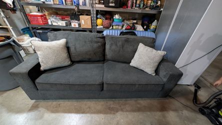 Charcoal Grey Sofabed