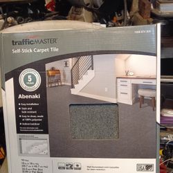 Self-stick Carpet Tile-10 Tiles Per Box-11 Boxes Total 