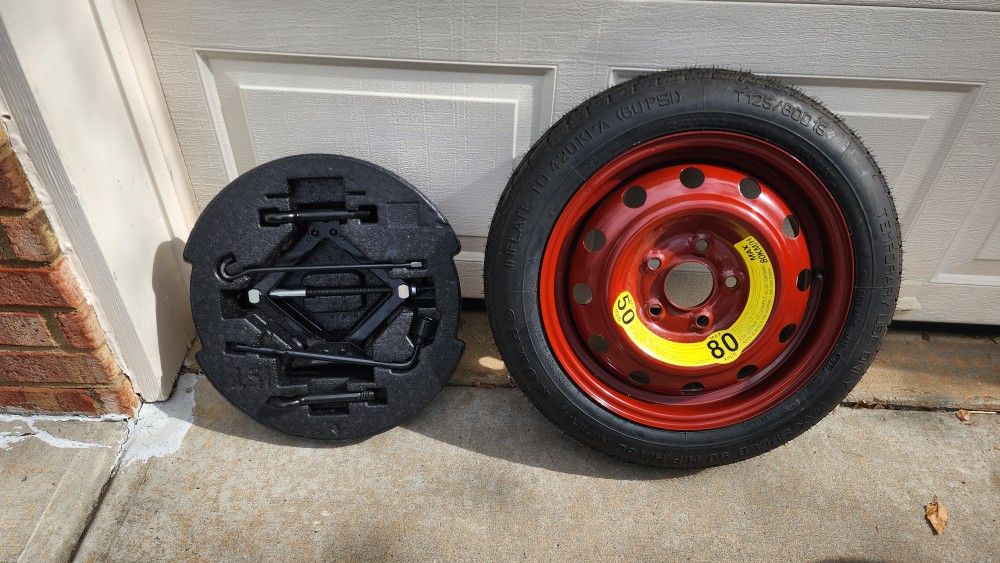 2014-2016 Kia Forte Spare Tire Kit