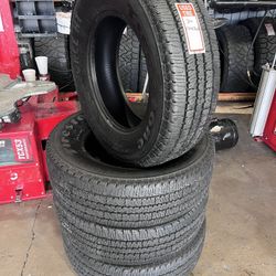 LT 245/70R17 Firestone TRANS FORCE H/T full tires set 