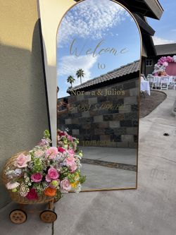 Mirror Sign For Events