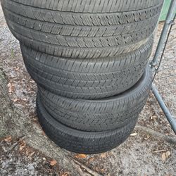 Michelin tires, two seventy five feed to fire our twenties in good shape, one sixty for all four