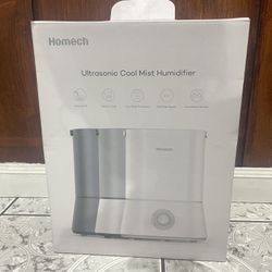 homech ultrasonic cool mist humidifier 