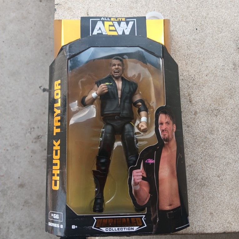 AEW CHUCK TAYLOR COLLECTIBLE WRESTLING MAN