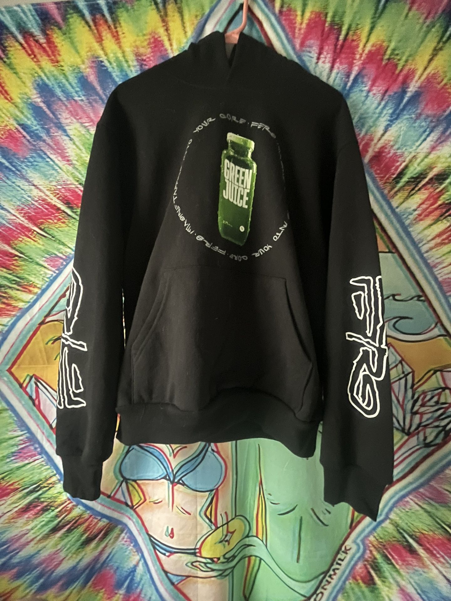 Green Juice ASAP Ferg promo Hoodie (shipping Available)