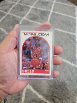 Michael Jordan N.B.A HOOPS basketball card