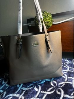 Coach Mollie Tote Bag - Light Brown / Taupe