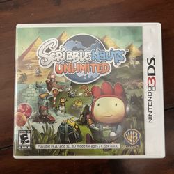 Scribblenauts Unlimited 3DS