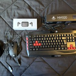 Gaming Keyboard & Mouse Pad and More!