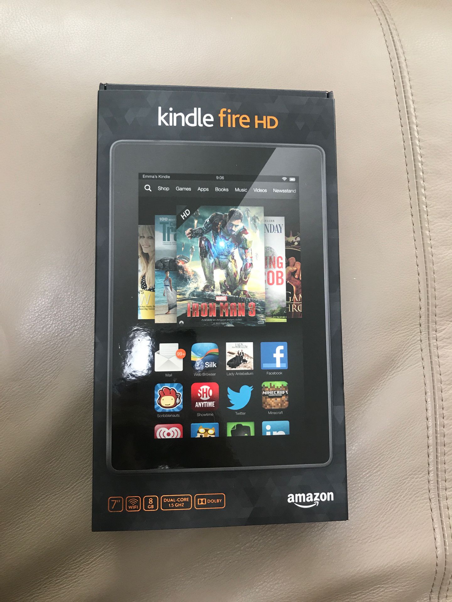 Amazon kindle fire HD