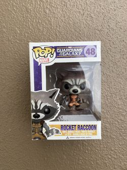 Rocket Raccoon Guardians of the Galaxy Funko Pop No. 48