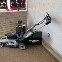 EGO Lawn Mower Lightly Used With Charger model# LM2100