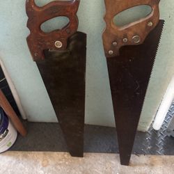 Ole Timey Wood Saws