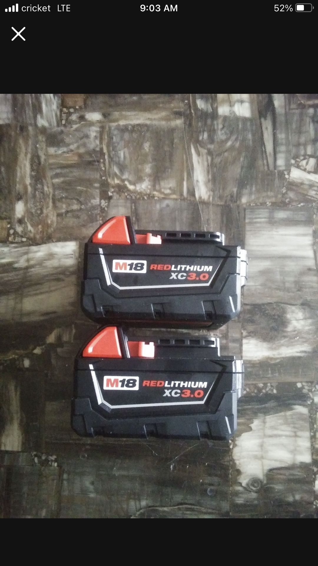 Milwaukee M18 Batteries 