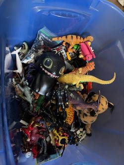 Large Lot of Mixed Toy Figures