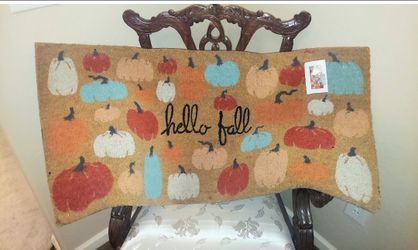 Hello Fall Door Mat (40 x19)- X Streets Ray and Higley