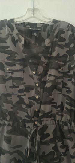 Lane Bryant camo dress