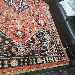 Area Rug Red 9ft x 12 ft