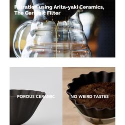 Kubota Ceramic Coffee Filter