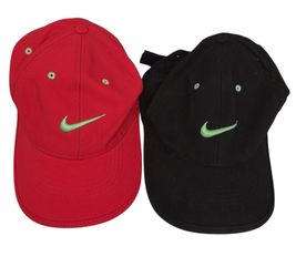 Set of Nike hats.