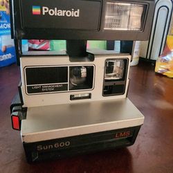Vintage polaroid camera still functioning