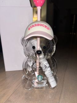 Starbucks Bearista Cold Glass Cup