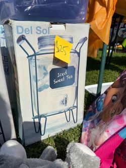 Stylesette and Del Sol Glass Beverage Dispenser Sets
