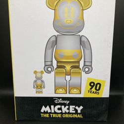 Bearbrick x Sorayama Future Mickey 100% & 400%