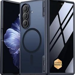 MOBOSI Magnetic for Z Fold 7 Case with Privacy Screen Protector