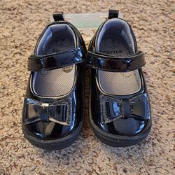 Brand New Baby Girl Black Shoes