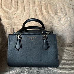 Michael Kors Black Leather Satchel – Excellent Condition