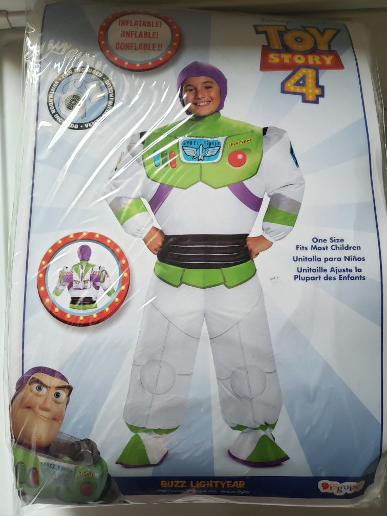 Inflatable Buzz Lightyear costume