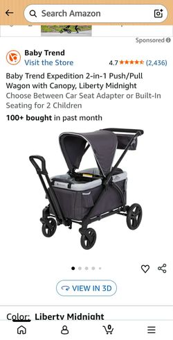 Baby Trend wagon stroller