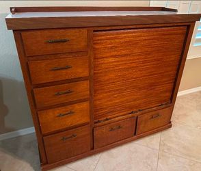Wood Storage Cabinet, Multi Use