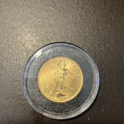 1/10 Oz .  GOLD Eagle 