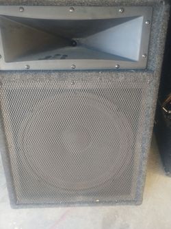 15 inch carvin monitor speaker