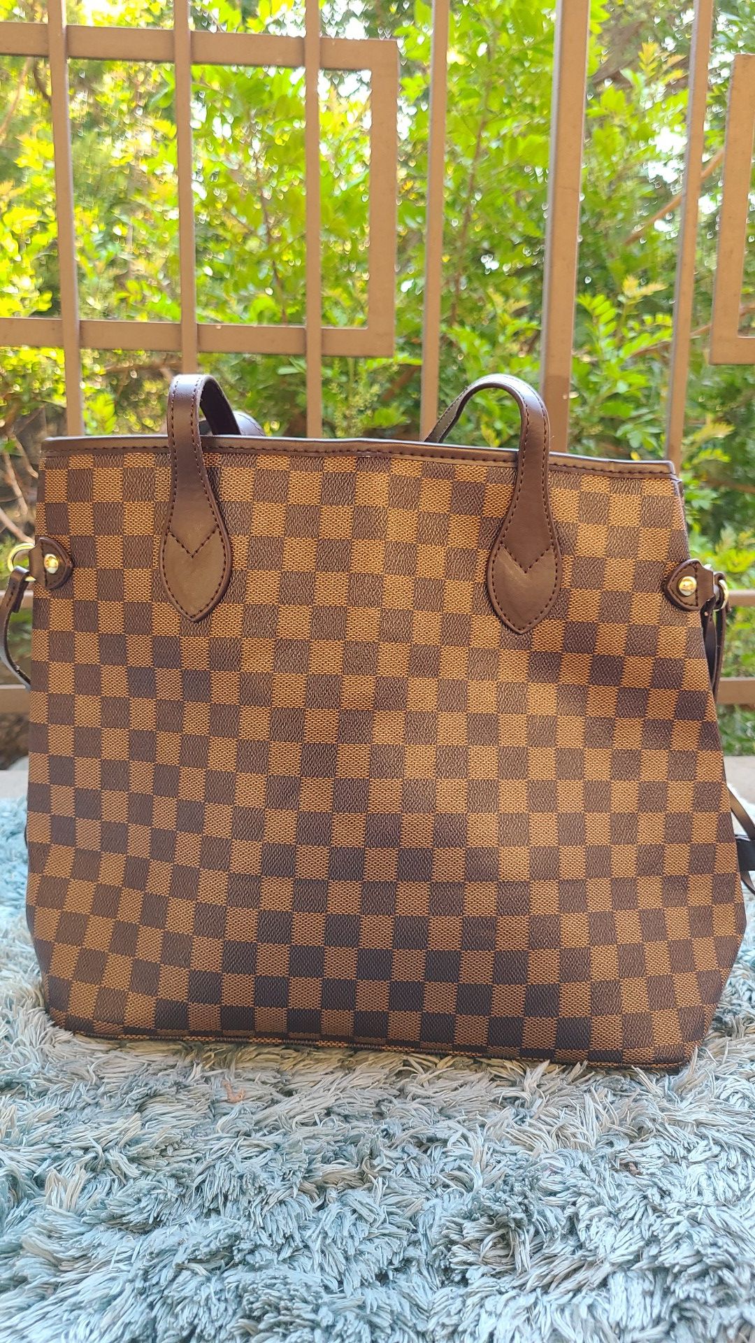 Daisy Rose, Bags, Daisy Rose Checkered Tote