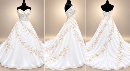 Classic wedding dress