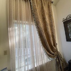 Tall curtains