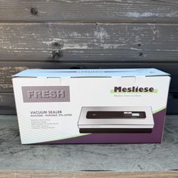 Mesliese Vacuum Sealer New 