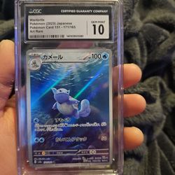 Japanese Wartortle For Sale