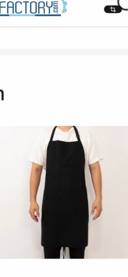 Black or red Apron