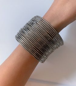 Forever 21 Silver Bangles 24 Pieces