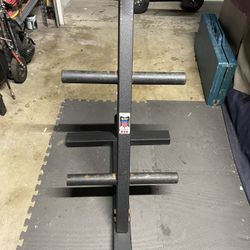 Olympic Weight Rack.         30 Dollars 