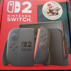 Nintendo Switch 2 With Mario Kart World 