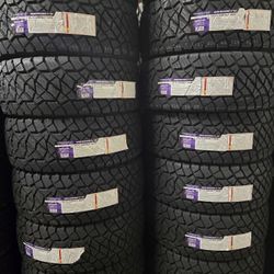 (4) 35x12.50r18 Predator A/T Tires 35 12.5 18 Inch AT 10-ply LT E Rated 