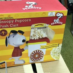 New Snoopy Popcorn Maker